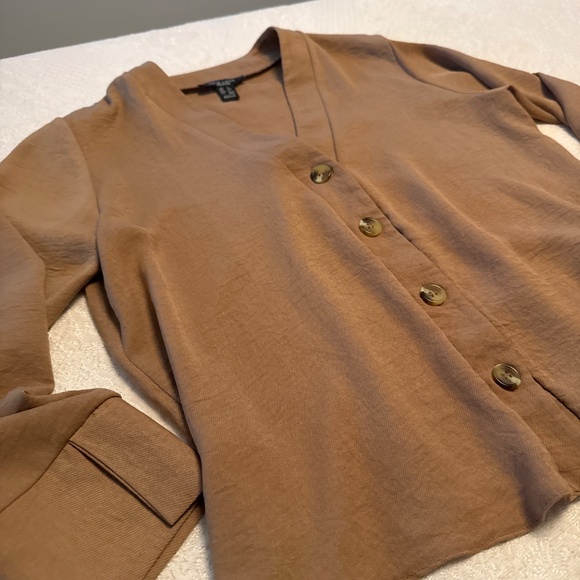 Button Front Blouse - Picture 3 of 3